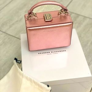 Brandon Blackwood Mini Kendrick Trunk metallic pink